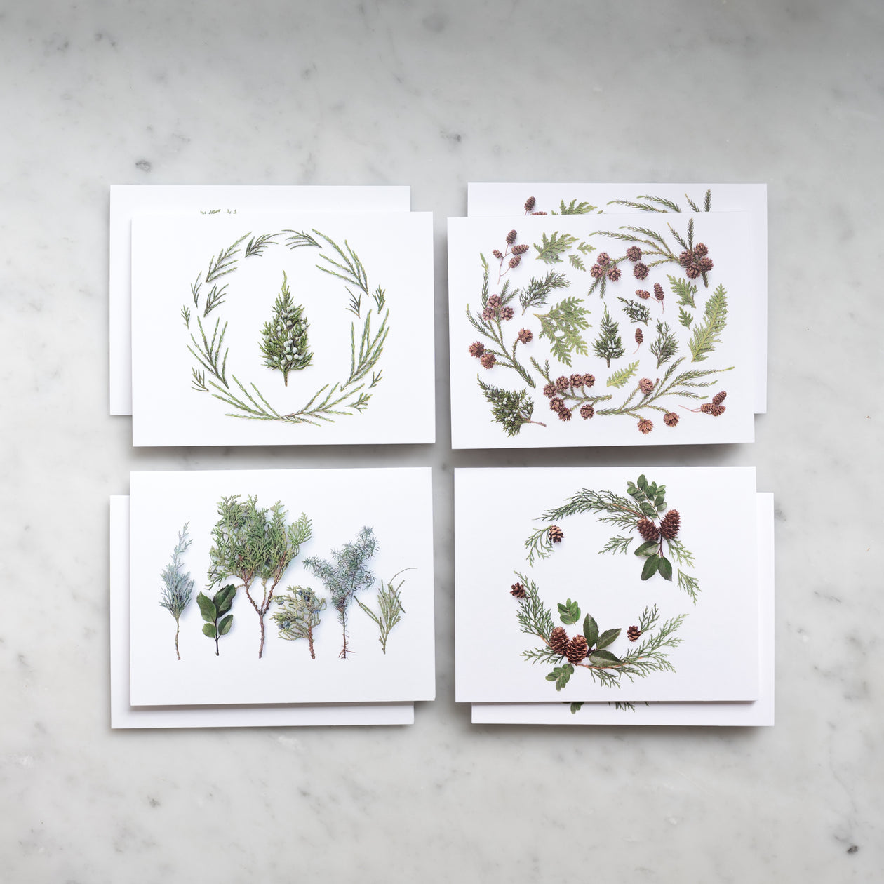 Card set - Evergreens and Trees