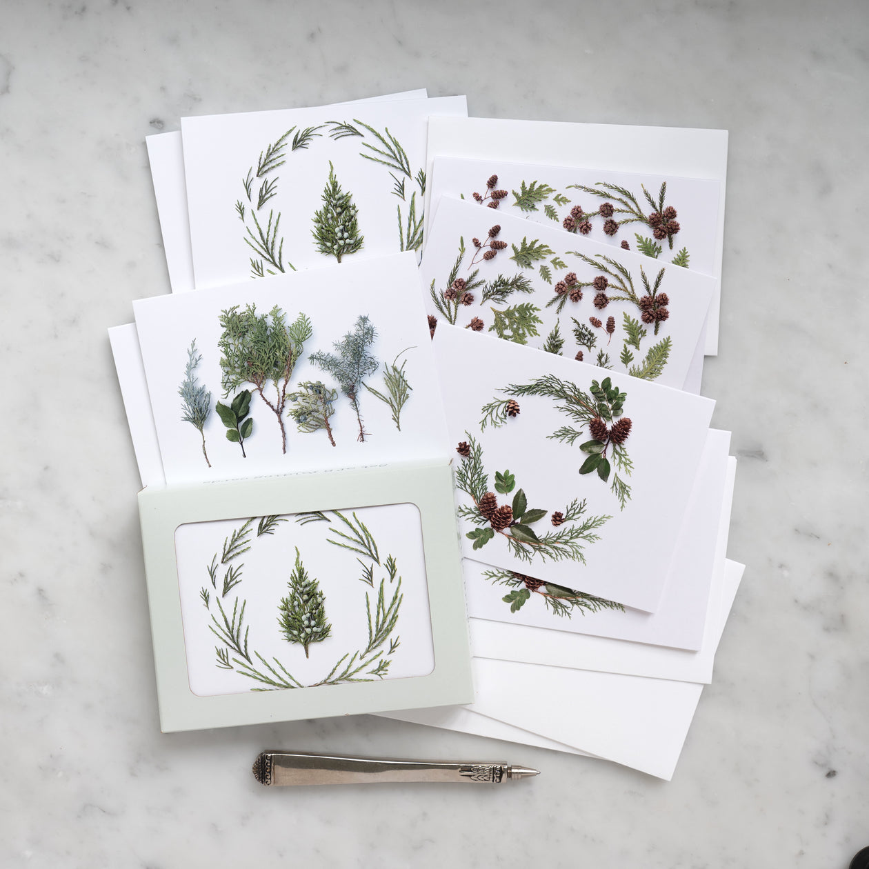 Card set - Evergreens and Trees