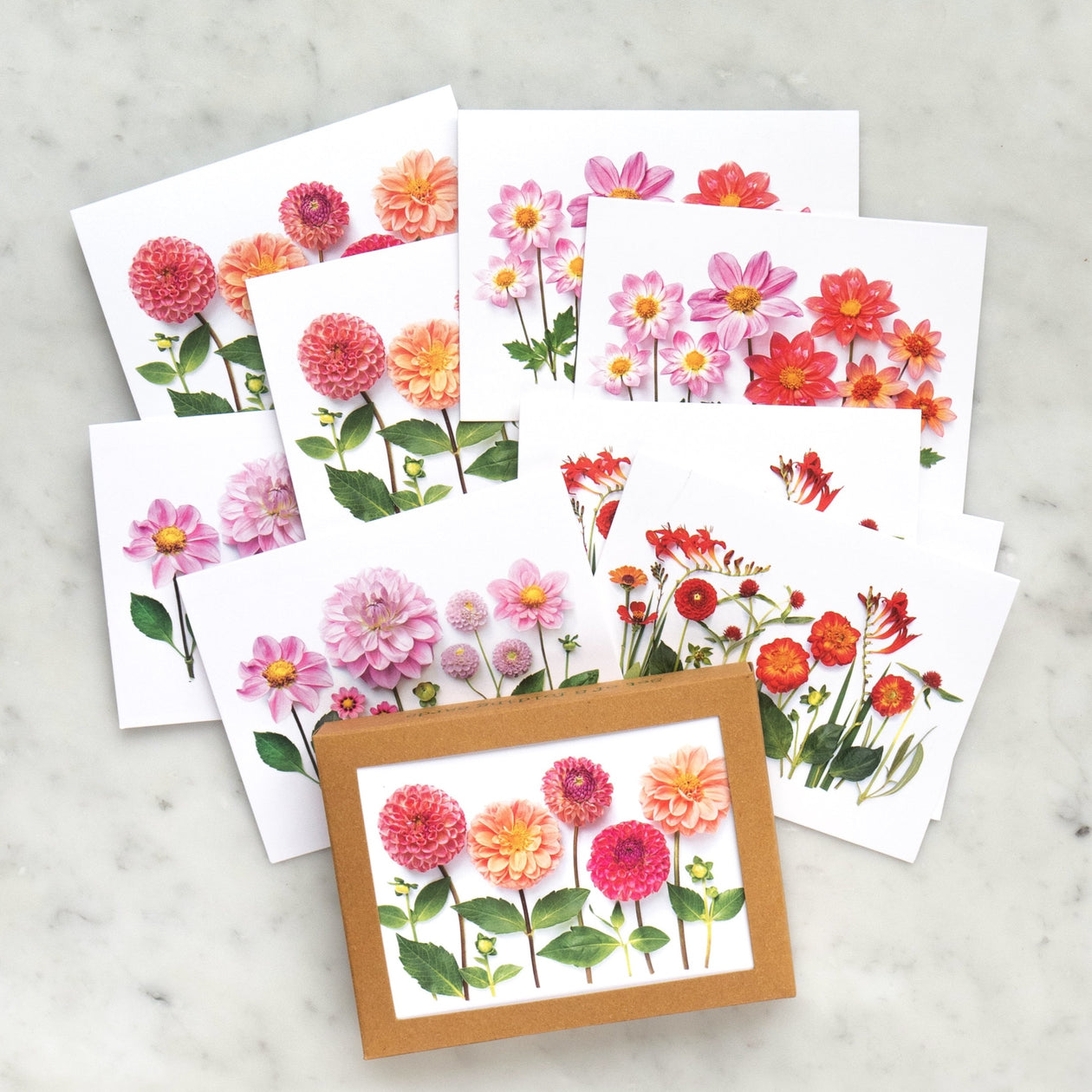 Card set - All Dahlias