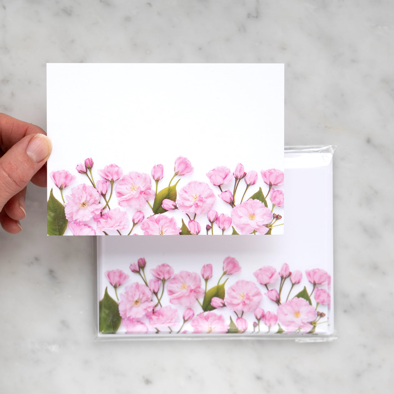 Flat card set - Cherry Blossom