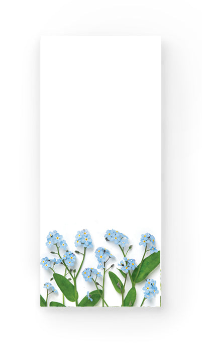 Notepad - Forget-me-nots