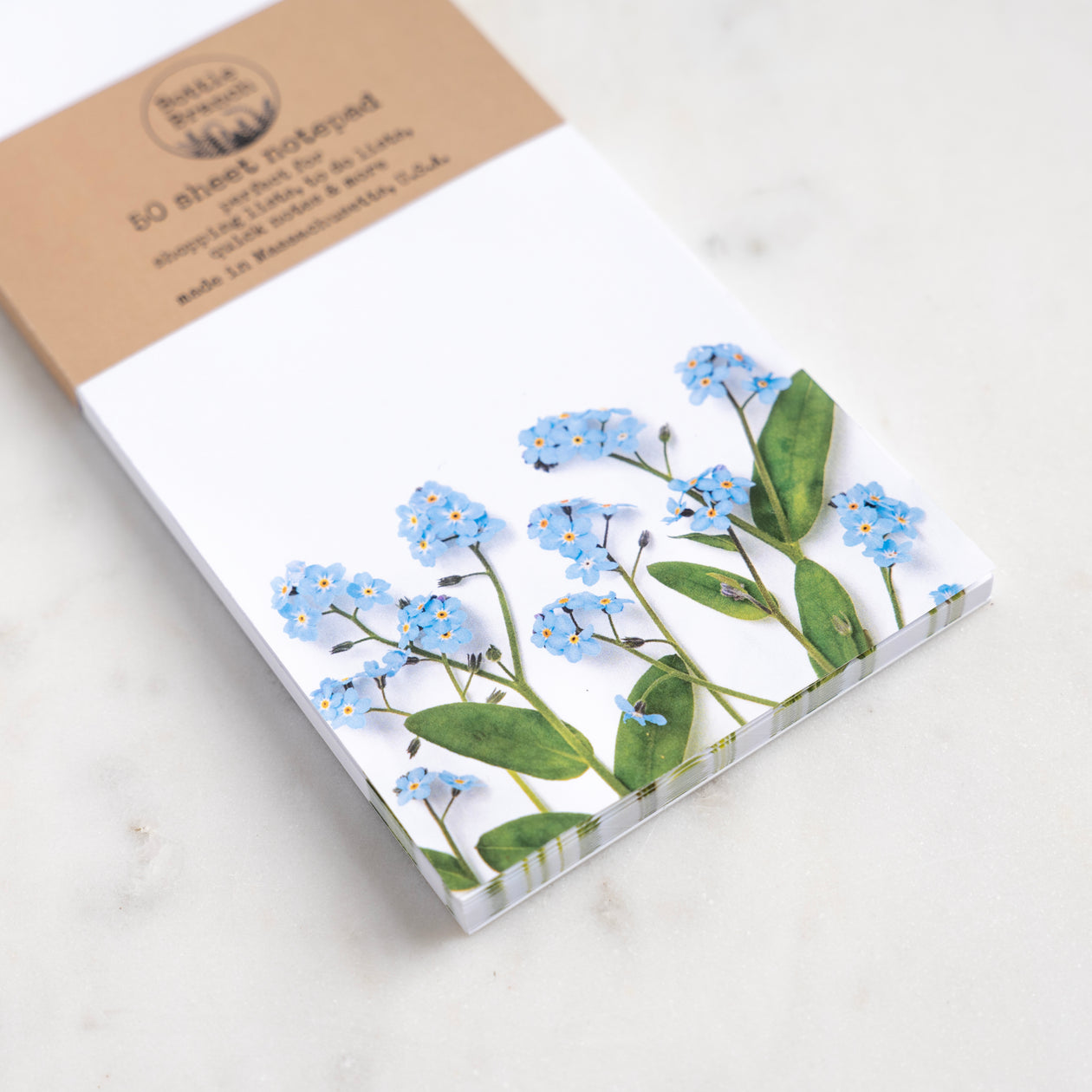 Notepad - Forget-me-nots