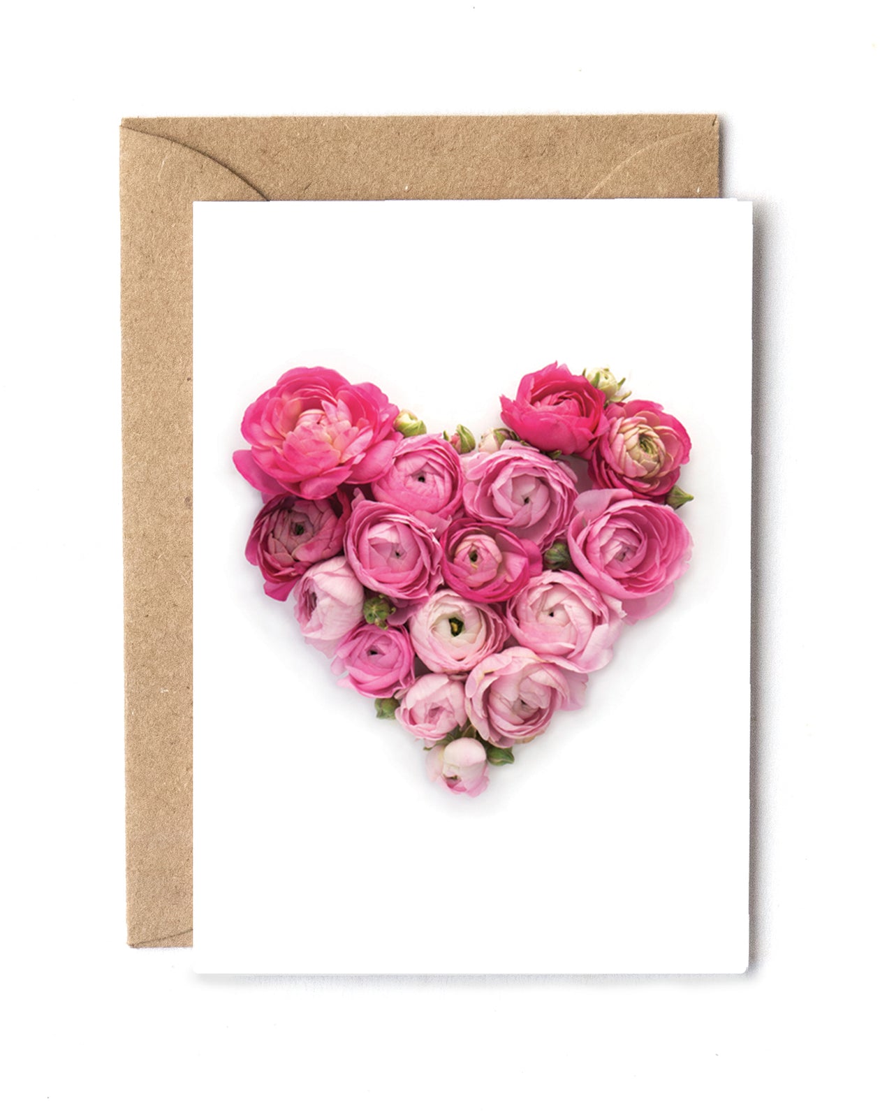 Mini card - Ranunculus Heart