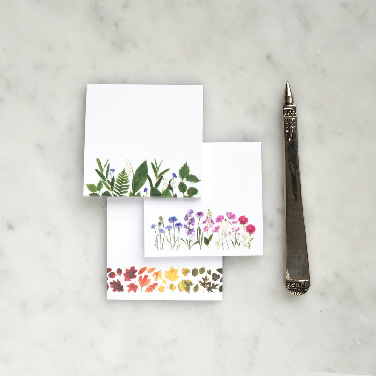 Sticky notes - 3 pack - Spring Summer Fall